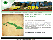 Tablet Screenshot of latinarealcuba.com
